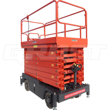 Самоходный подъёмник ножничного типа GROST Tower 0.5-7 по доступной цене в Сарапуле. Не теряйте времени и заказывайте у нас прямо сейчас! Надежное качество и выгодные условия ждут вас.