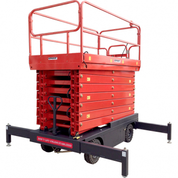 Ножничный подъемник с электроподъемом и аккумулятором GROST Tower 0.5-9 (DC/AC) по выгодной цене в Сарапуле. Надежное качество и лучшие условия ждут вас.